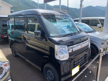 エブリイワゴンの展示車あります